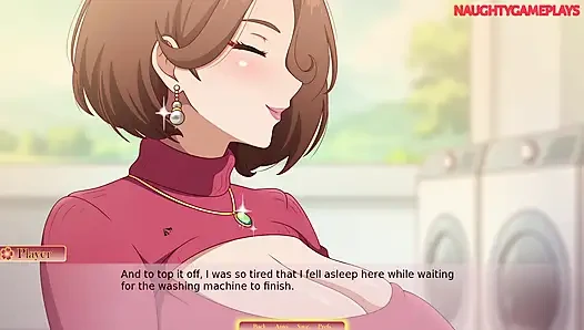 Sayaka My Naughty Milf Neighbor By Erebeta - Sexy Big Tits Stepmom Enjoying HOT SEX With Her New Neighbor