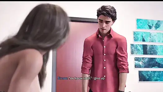 She already in my room she is naked