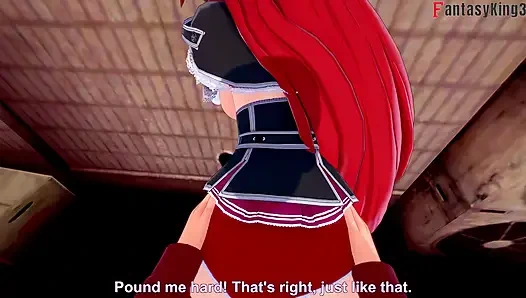 Rias Gremory invites me to have sex after class - DXD NTR Madness