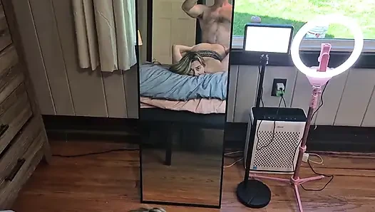 Hotwife wird in selbstgedrehtem amateur-sextape gefickt