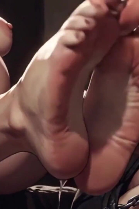 Obese SSBBW Licking & Sucking Pregnant Woman Feet - Both Having Orgasms