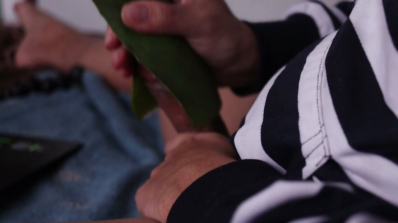 jerking off with aloe