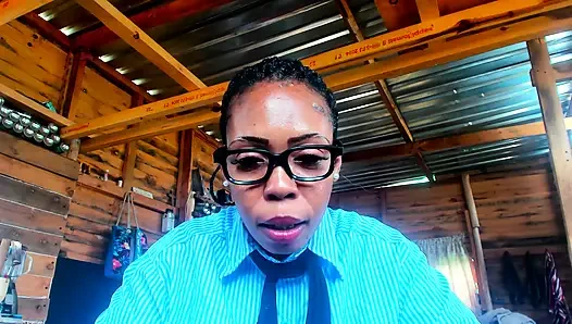 Guru bermain peran menghukum murid sange di penahanan...