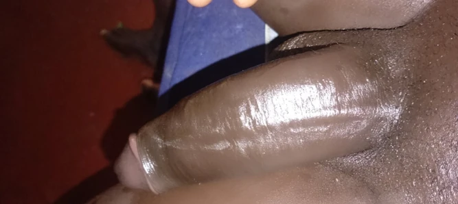 Beautiful Black Dick Shooting Creamy Loads