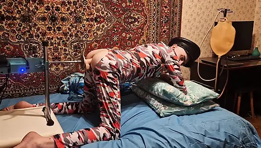 Sasha Earth amatör sert sikiş göt deliği sikiş makinesi ev yapımı