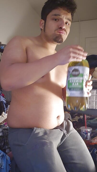 Ginger Ale Chugging