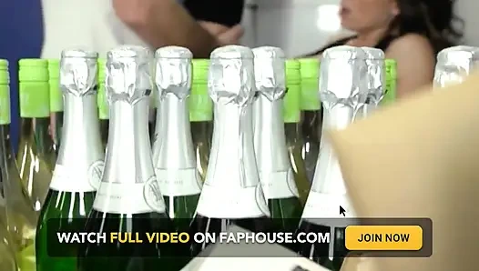 Brunette MILF Gets Fucked by Her Husband at Home