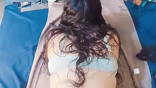 POV: Sialan gaya doggy keras untuk pantat cantik Latina