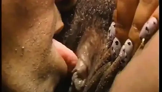 Gorgeous babe likes it when her wet pussy is banged hard indoors