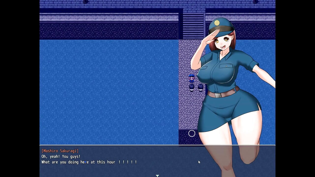 Impregnation Island Taboo Hentai Game Ep.12 Policewoman Naked and Fucked in the Street!