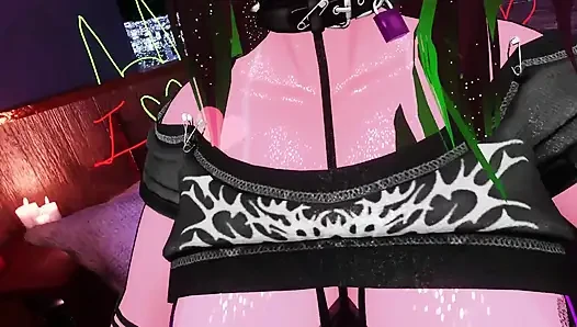 Yandere waifu si cewek sange lagi asik muasin memek sempitnya tanpa henti