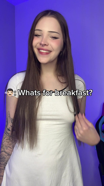 Good trans girl will show you the cock under her dress
