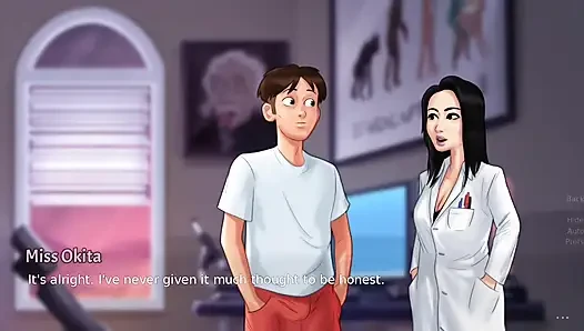Bayan Okita deneyi için Anon'un büyük yarağını idare ediyor