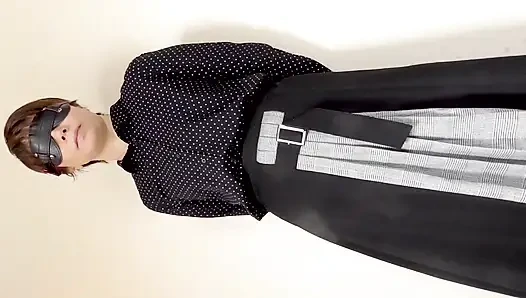 Mayu no83 10 dakika sürekli konvülsiyonlar, büyük fışkırtma, sperm yeme, gözleri bağlı, anal vibratör