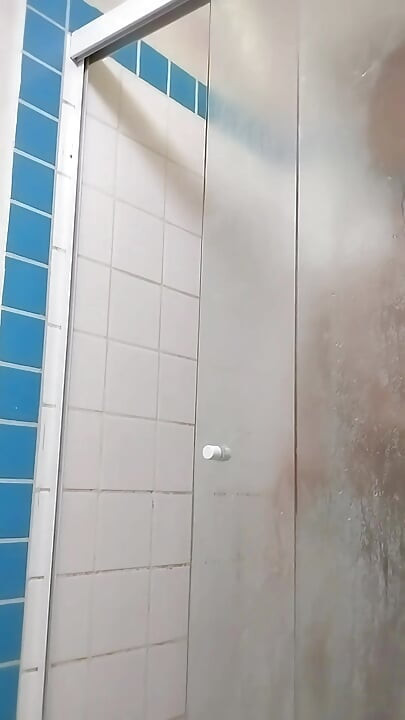 I Arrived From Training and Took a Nice Shower in the Cold Weather.