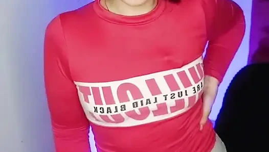 Pacarku yang tukang selingkuh pamer tonggy di gym! Cewek ini bawa pulang kontol terbesar! JOI Argentina 1