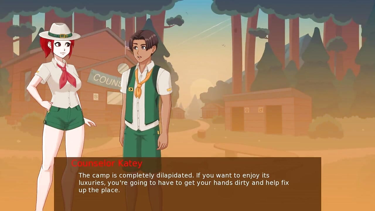 Camp Mourning Wood - Bahagian 2 - Kaunselor Seksi Oleh Loveskysanhenta