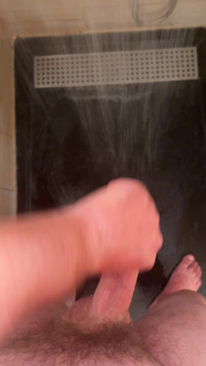 Handjob in the shower