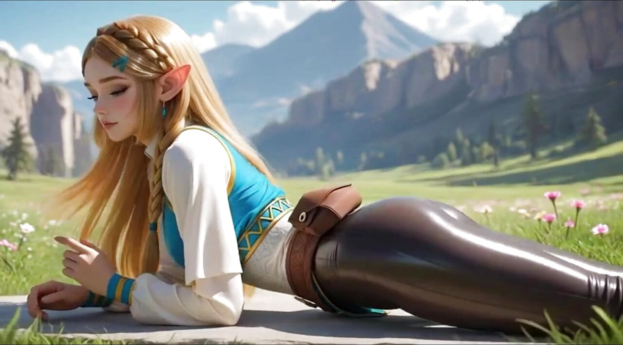 Prenses zelda ai erotik derleme bikini iç çamaşırı banyosunda meme azdırıyor