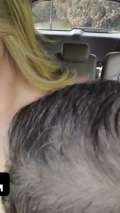 Slutty Party Girl Eliza Eves Stokes And Slobbers On Stranger's Cock In The Back Seat - Perv Driver | Clip 2