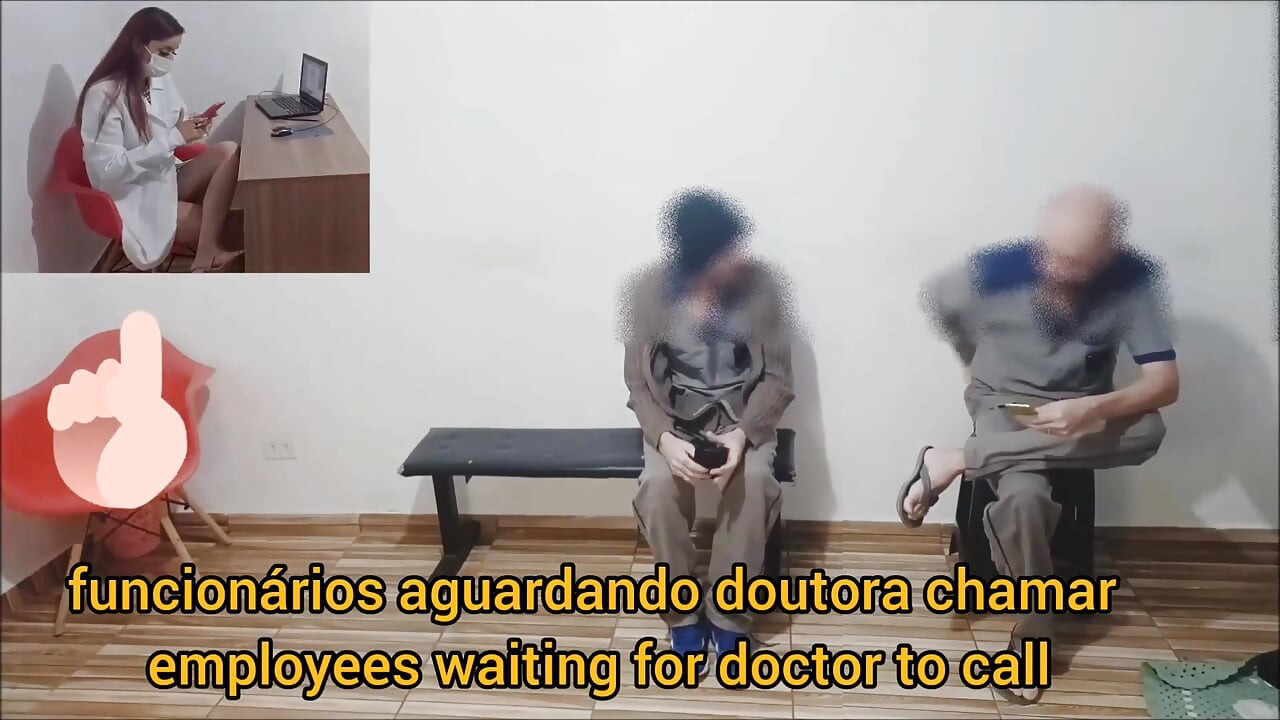 入学試験の社員とエッチな医者