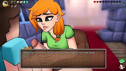 Parodi minecraft sange - alex ngocok kontol terbaik yang pernah ada sama Steve untuk cowok zamrud