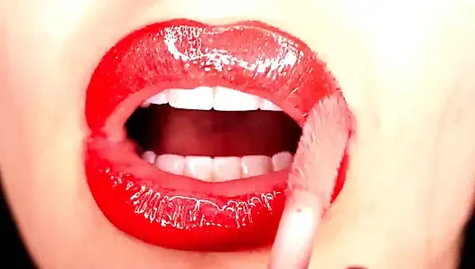 Kırmızı ruj derlemesi ve dudak tacizi! Orijinal fiyat yerine 50$ 85$