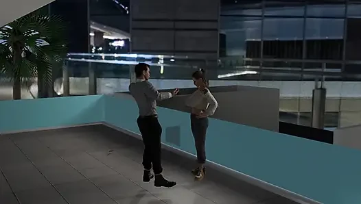 3D Jija Sali - Naughty Sali Gandii Baatein Kar Rahi Thi Tab Jija Ne Choda || Jija Fucks Dirty Talking Sali From Behind - 3D Hindi Animated