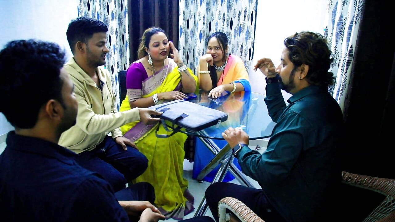 OFFICE OWNER AND EMPLOYEES HELD GROUP PARTY AND TWO GIRLS WERE ALSO PRESENT