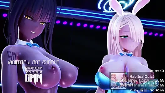 mmd r18 Karin & Asuna are the Baddest! sex dance ahegao ntr milf want to fuck hard big dilto 3d hentai