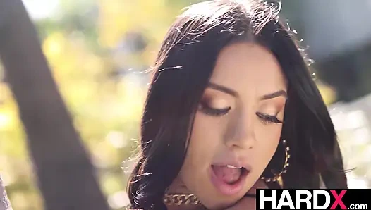 HARDX - gestapelte latina-hardcore-muschi von MASSIVEm schwanz geritten