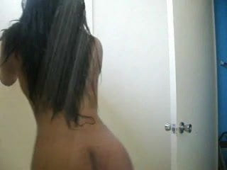 shakin it  up in the shower