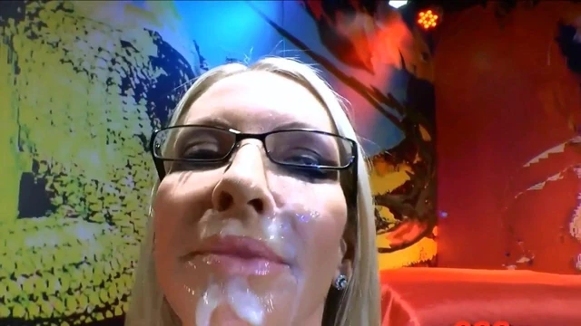 blonde pov facial