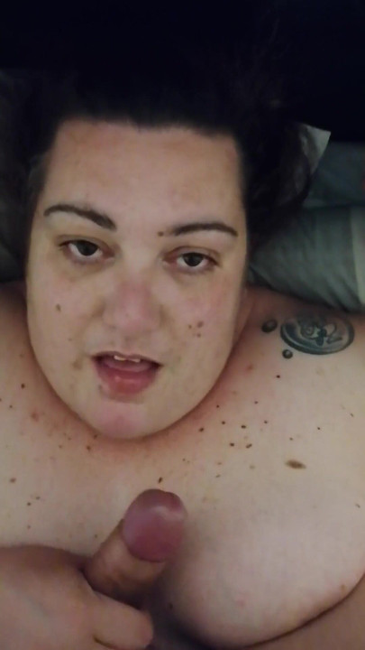 Thrilling moment from "Bbw wife jerking off"