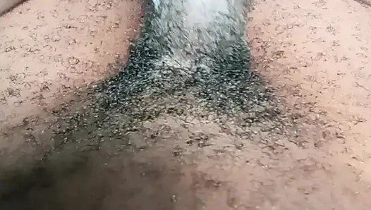 Amcık arkadan gerildi