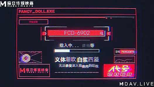 FCD-6902 Gelecek Seks Laboratuvarı / Protez Sıçrama, Beyaz Sıvı Taşması