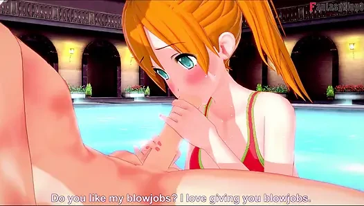 Misty bikini blowjob - Poketmonster