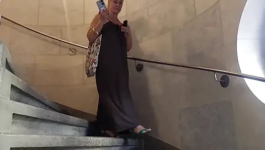 Blonde Reife Ehefrau Genießt Sex Nach Spaziergang