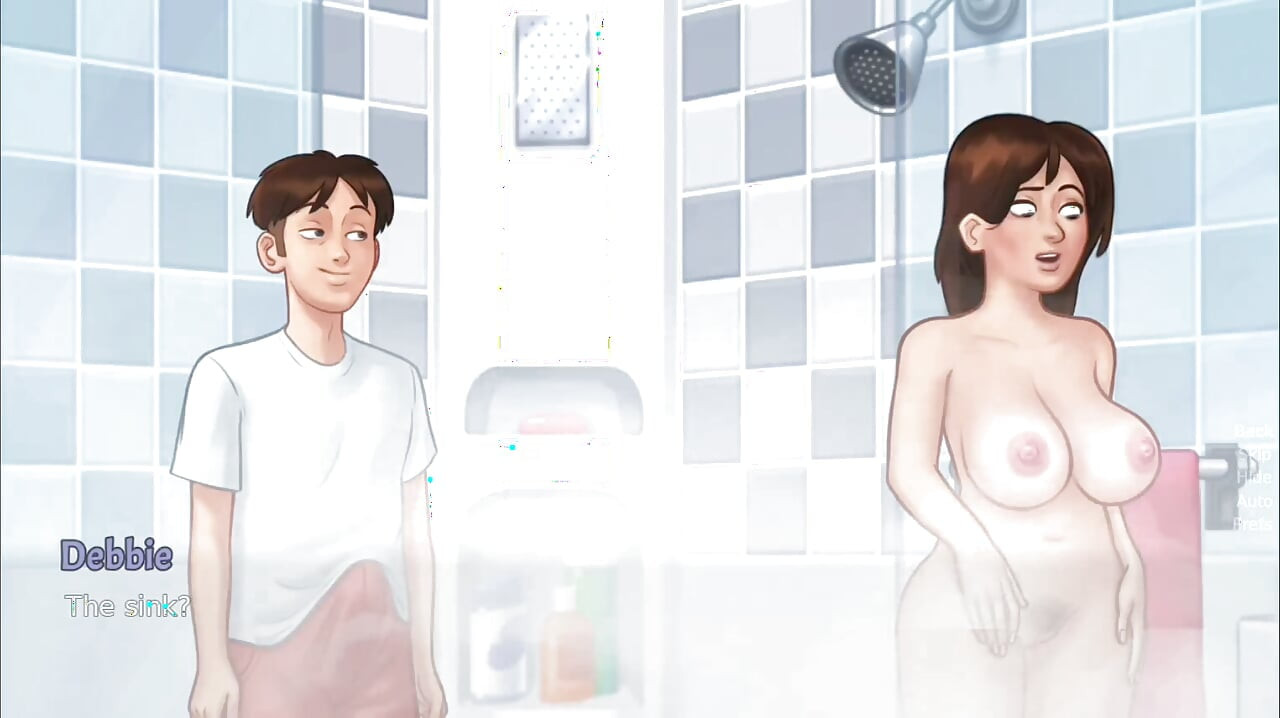 Anon nyepong kontol debbie dengan jilat memek hot - gameplay kisah musim panas