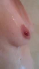 hot milf in shower