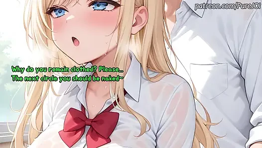 Girls from Saimin Seishidou are passing teacher's special exam (Sex JOI)