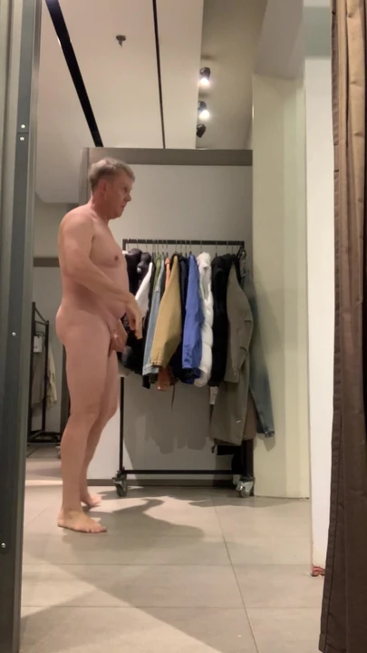 Naked at change room Zara cloth Beijing