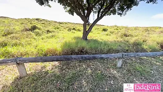 Amatör azgın çift açık havada minibüste sikişiyor