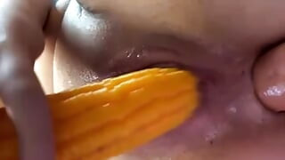 आपके चेहरे पर धारा निकलना। दोहरा प्रवेश।