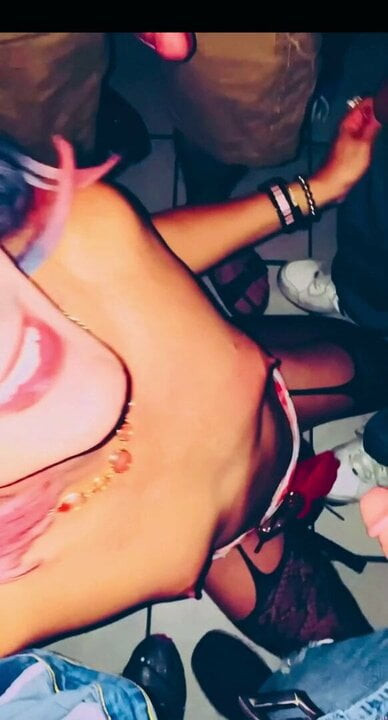 Sexy TS Alexis gets Gang Banged