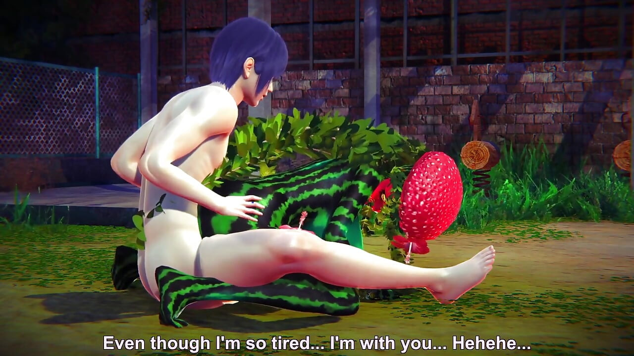 Jävla en vattenmelon i parken: Hentai Monster Girl