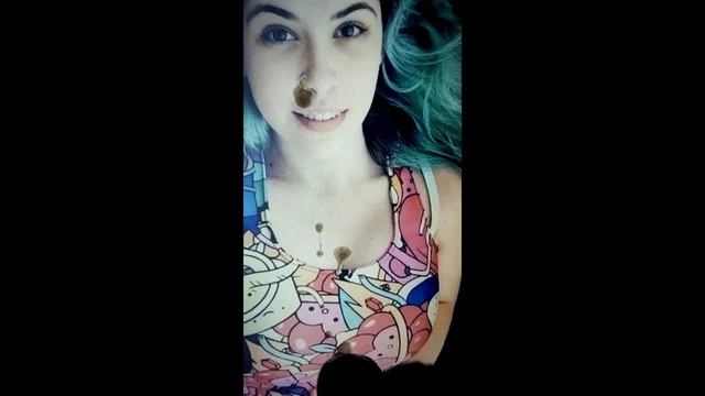 cum tribute luana