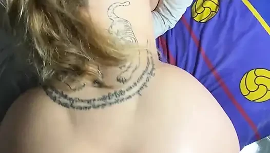 This time my boyfriend just came to fuck my ass, he blew it up and came several times inside