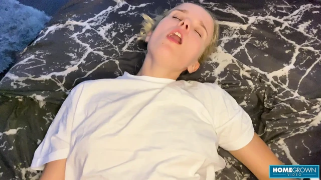 Super Hot Wife Sensually Pleases Her Husbands Gigantic Dick