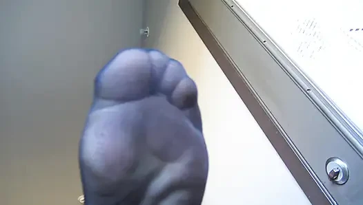 POV Nylon Foot Worship!